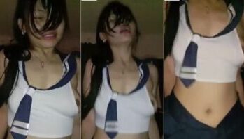 Bokep Cewek Lokal B4LI Menggila Orgasme Kostum Jepang