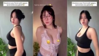 Kinanda Putri Challenge Joget No Bra Uting Jelas