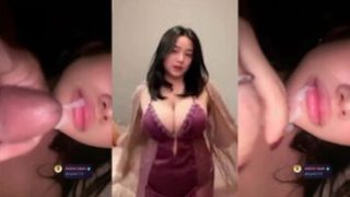 Elga Tobrut Eksklusif Goyang Hot Bonus Crot Mulut