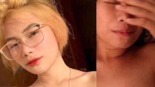 Viona Cewek Bondol Pirang Berulah Ngewe Crot Muka
